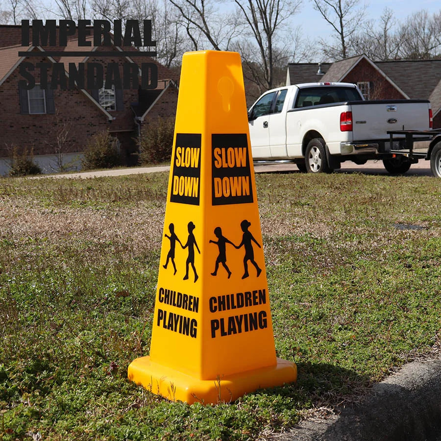 Slow Down / Children at Play Cones