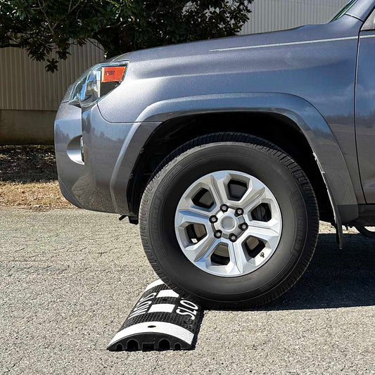 3' Speed bump - White