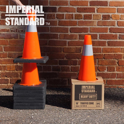 18" Orange Safety Cones